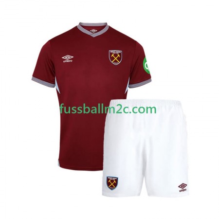 Fußballtrikots West Ham United Kinder Heim Trikotsatz 2025-2026 Fußballtrikots West Ham United Kinder Heim Trikotsatz 2025-2026